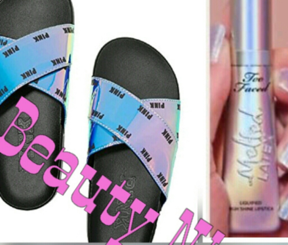 🎀SOLD! On Ⓜ🎀 VS PINK BUNDLE! SLIDES & TF LIPPY☺❤